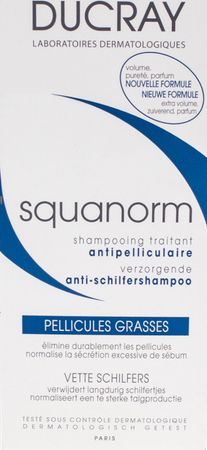 Ducray Squanorm Sh Vette Schilfers 200ml 6
