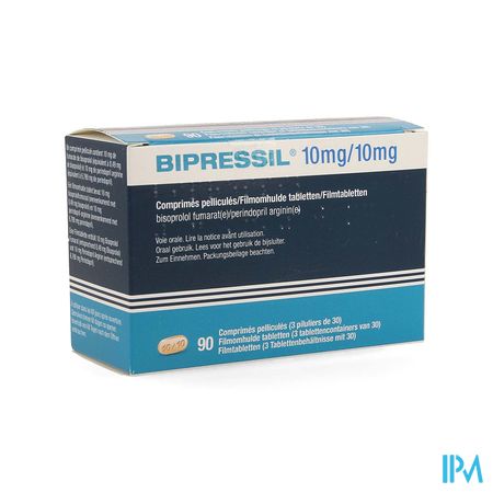 Bipressil 10mg/10mg Filmomh Tabl 90 Pip