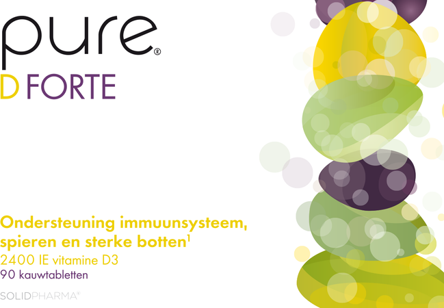 Pure D Forte Kauwtabletten 90 3