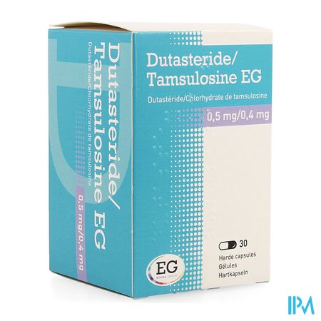 Dutasteride Tamsulosine EG 0,5Mg/0,4Mg Caps  30