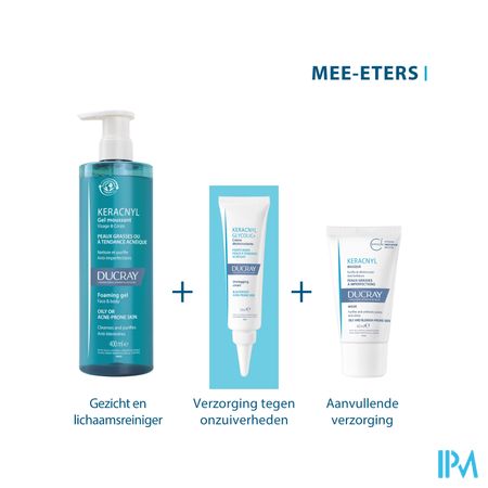 Ducray Keracnyl Lotion Zuiverend 200ml 19