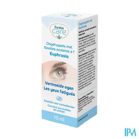 Eureka Care Collyre Yeux Fatigues Euphrasia 10ml