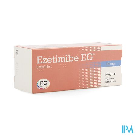 Ezetimibe EG 10Mg Comp 100X10Mg