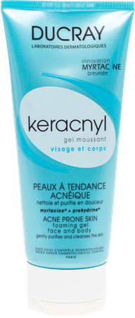 Ducray Keracnyl Gel Moussant Nf 200ml 4