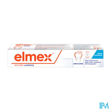 Elmex A/caries Z/menthol Tandpasta Tube 75ml