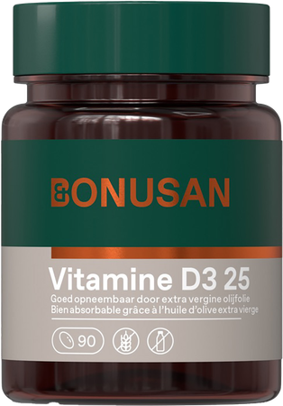 Vitamine D3 25mcg/1000 Ie Softcaps 90 Bonusan 2