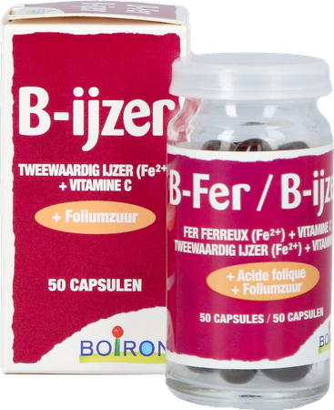 B-ijzer Nutridoses Caps 50 Boiron 7