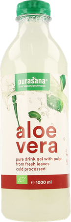 Purasana Vegan Aloe Vera Gel Bio 1l 1