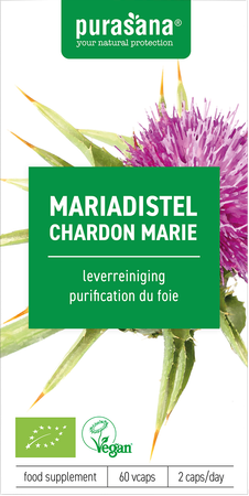 Purasana Vegan Mariadistel V-caps 60 8