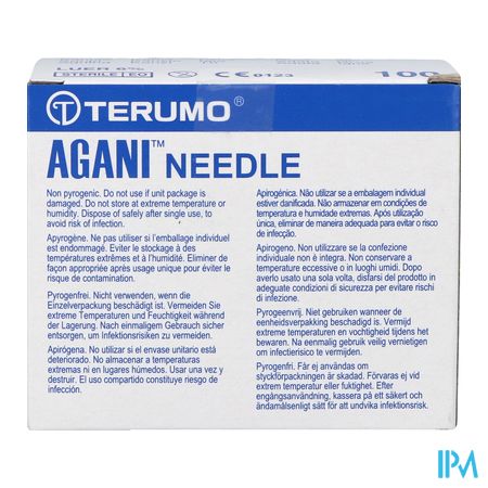 Terumo Aiguille Agani 24g 1 Rb Mauve 100 1