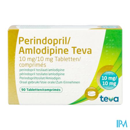 Perindopril Amlodipine Teva 10mg/10mg Comp 90 2