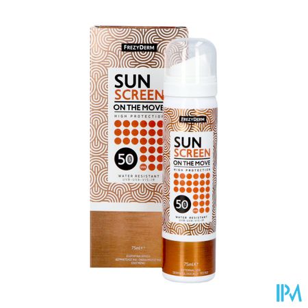 Frezyderm Sunscreen Mist Onthemovespray Spf50 75ml 3