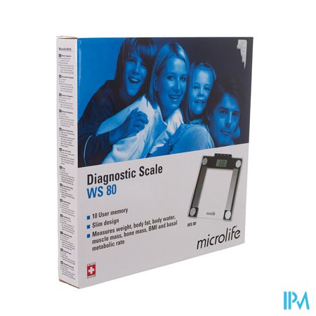 Microlife Pese Personne Diagnostic Ws80