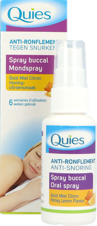 Quies A/snurk Honing-citroen Mondspray 70ml 4
