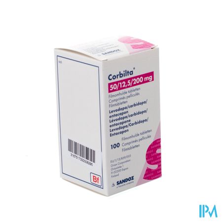 Corbilta 50mg/12,5mg/200mg Filmomh Tabl 100 1