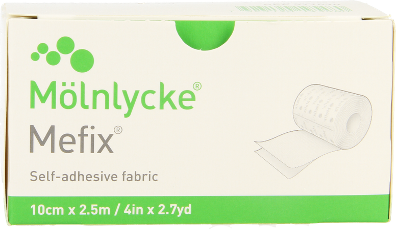 Mefix Zelfklevende Fixatie 10,0cmx 2,5m 1 311070 3