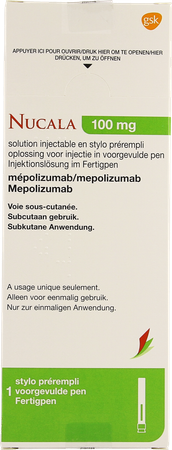 Nucala 100mg Sol Inj Stylo Prerempli 1 X 1ml 1