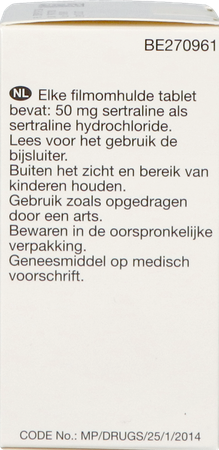 Sertraline Mylan 50mg Filmomh Tabl 250 Fl Hdpe 6