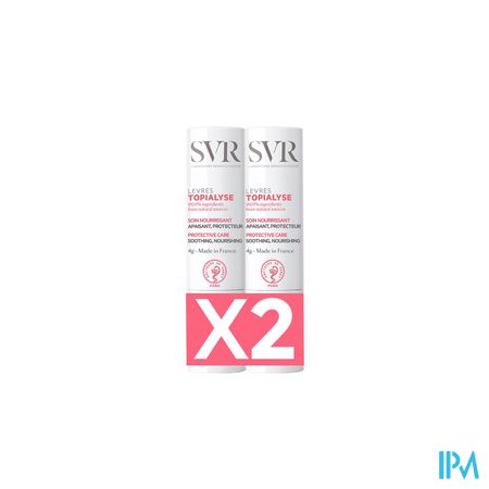 Svr Topialyse Levres Stick Vegetal 2x4g Nf
