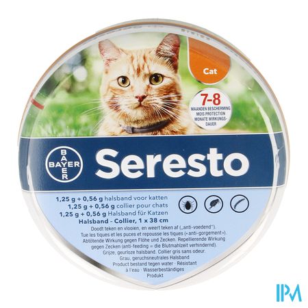Seresto 1,25g+0,56g Halsband Kat 38cm 2