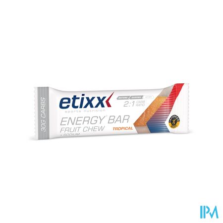 Etixx Energy Bar Fruit Tropical 12x38g 2