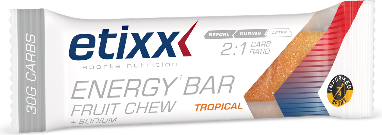 Etixx Energy Bar Fruit Tropical 12x38g 2