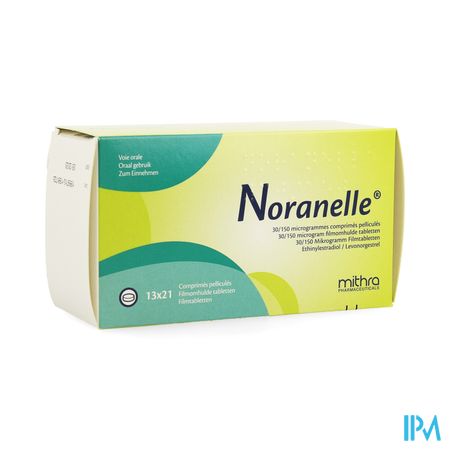 Noranelle 30/150mcg Comp Pell 13 X 21