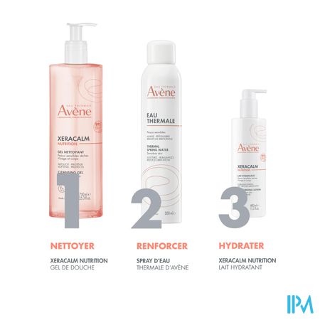 Avene Xeracalm Nutrition Gel Nettoyant 500ml 5