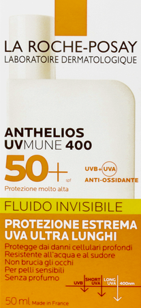Lrp Anthelios Uvmune400 Onzicht.fl Zp Spf50+ 50ml 1