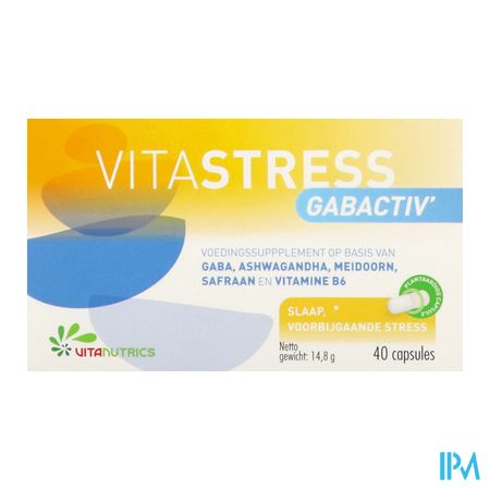 Vitastress Gabactiv Caps 40 2