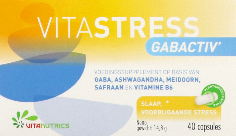 Vitastress Gabactiv Caps 40 2