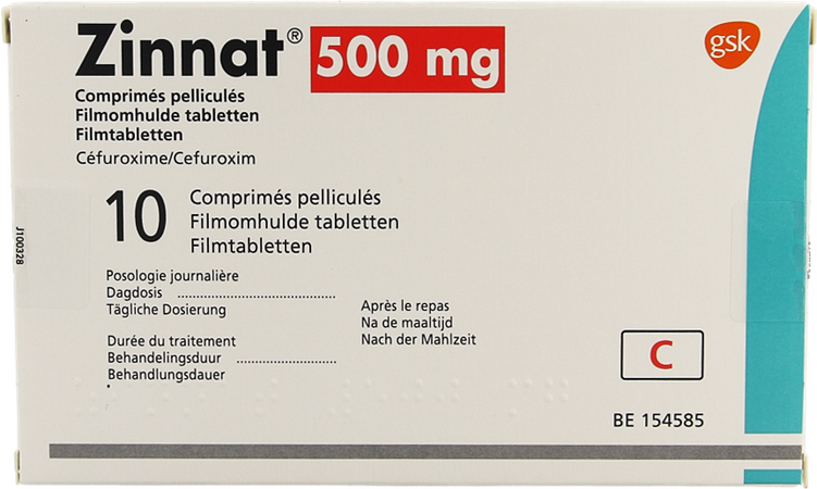Zinnat 500 Comp 10x500mg 1