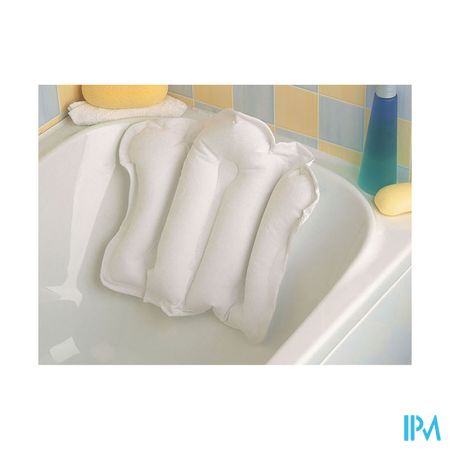 Coussin Bain-revetem.gonfl. Eponge 53,3x40cm Blanc