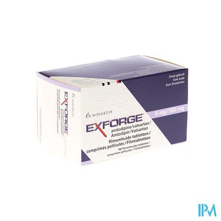 Exforge 5mg/160mg Comp 98 2