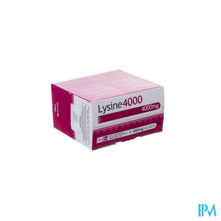 Lysine 4000 Pdr Zakje 30x5,6g