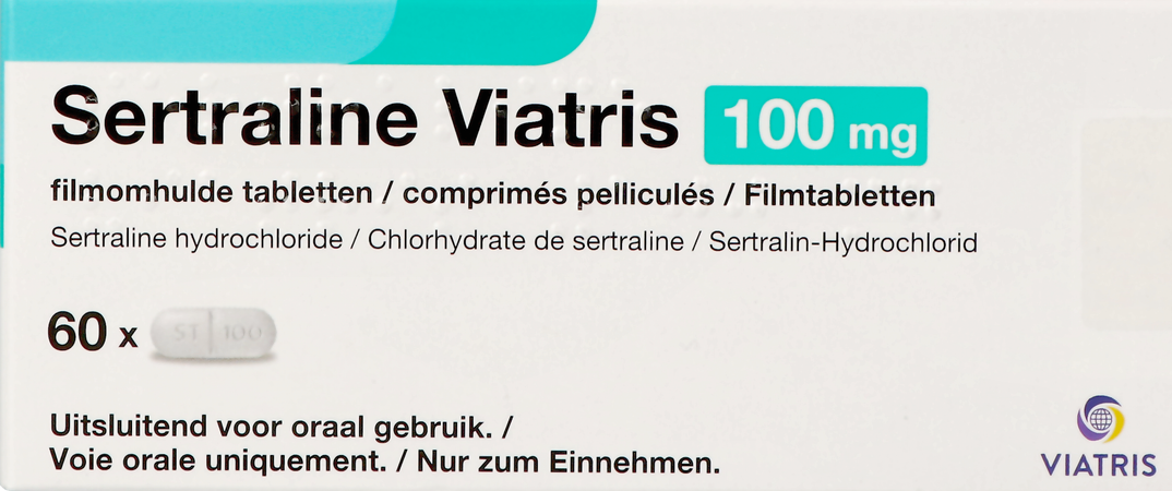 Sertraline Viatris 100mg Comp 60 3
