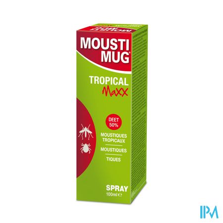 Moustimug Tropical Maxx 50% Deet Spr 100ml