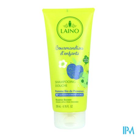 Laino Sh Douche Pomme Provence Citron Bio 200ml 3