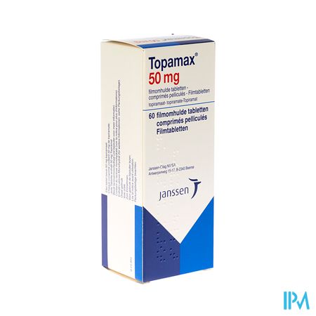 Topamax Tabl 60 X 50mg