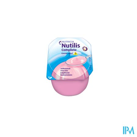 Nutilis Complete Level 3 Creme Fraise 4x125g
