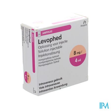 Levophed Amp. 10x4ml