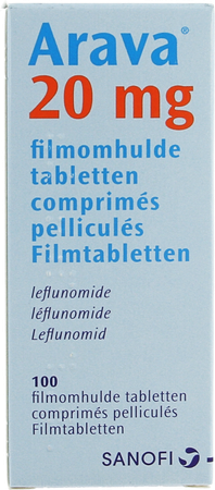 Arava 20mg Pi Pharma Filmomh Tabl 100x20mg Pip 1