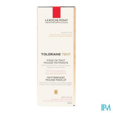 La Roche Posay Toleriane Fdt Mousse 03 30ml 1