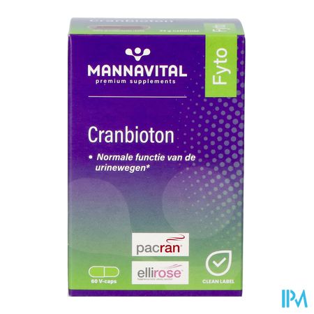 Mannavital Cranbioton V-caps 60 4