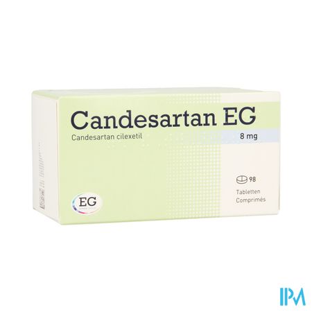 Candesartan EG 8Mg Tabl 98X8Mg