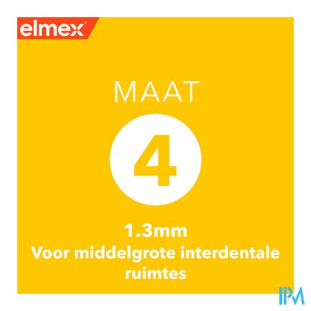 Elmex Set Interdentale Borsteltjes Iso 4 1,3mm 8 6