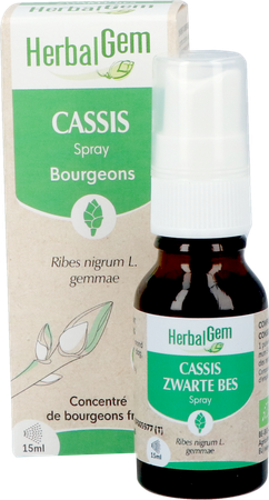 Herbalgem Zwarte Bes Bio Spray 15ml 9