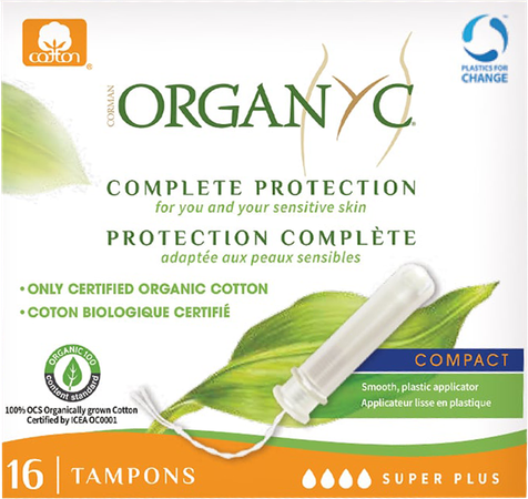 Organyc Tampon Compact Super Plus Bio Katoen 16 1