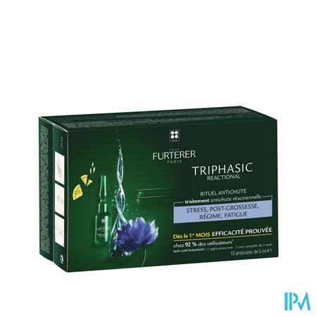 Furterer Triphasic Reactional Amp 12x5ml