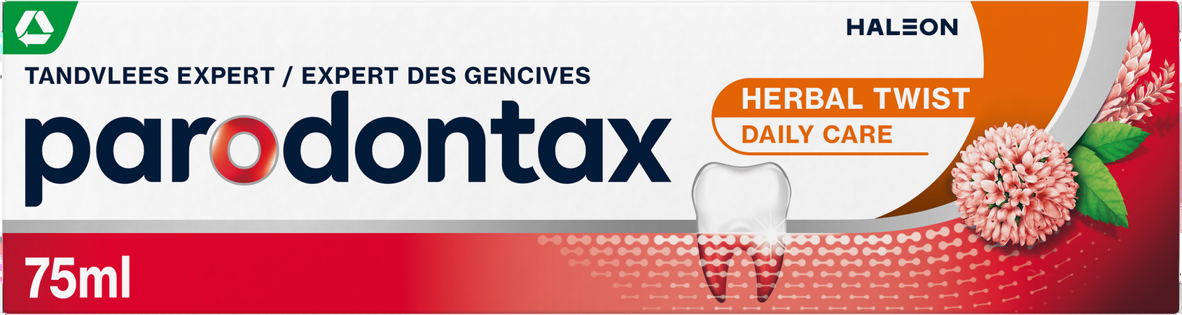 Parodontax Dentifrice Herbal Ginger Tube 75ml